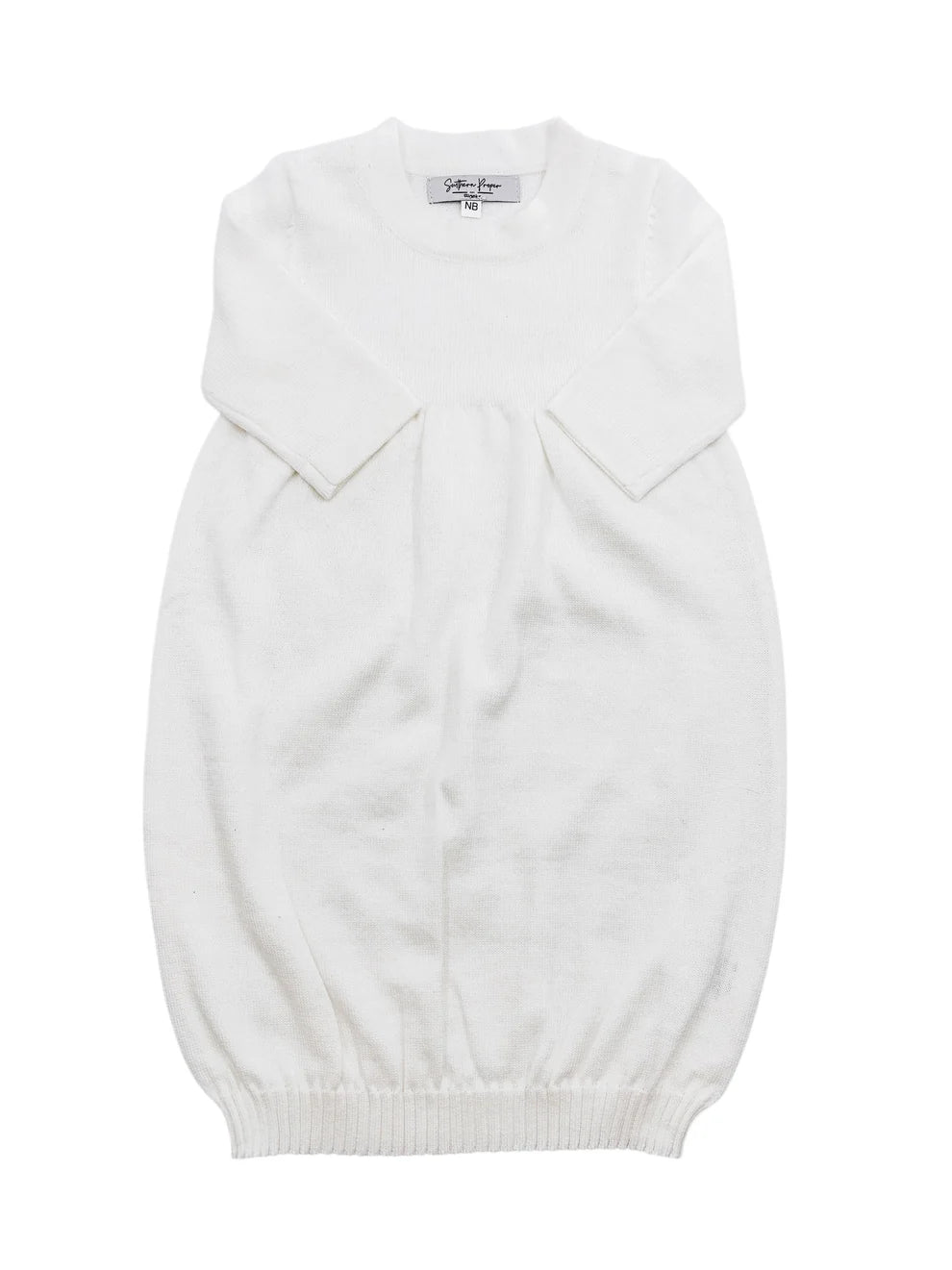 Knitted Newborn Gown