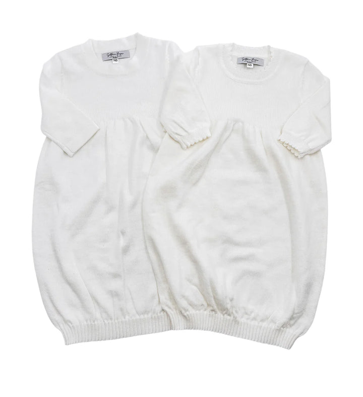 Knitted Newborn Gown