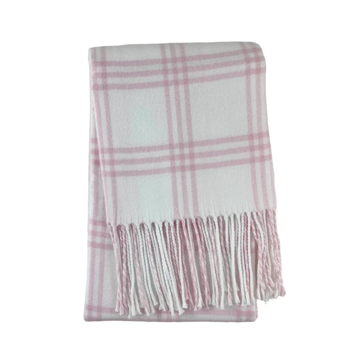 Baby Windowpane Check Flannel Blanket