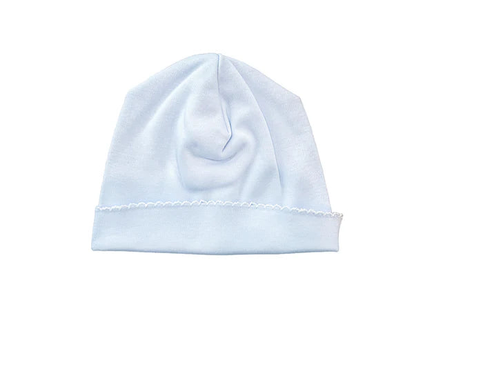 Newborn Hat w/ Picot Trim