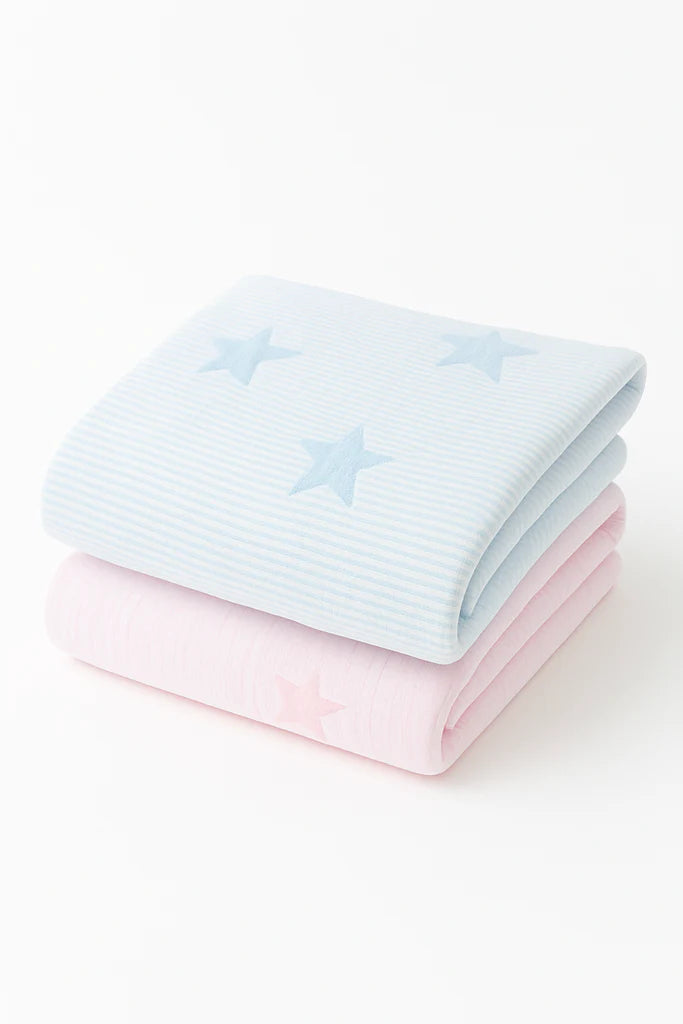 Oh My Stars Seersucker Baby Blanket