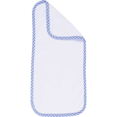 Gingham Trim Bib