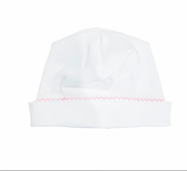 Newborn Hat w/ Picot Trim