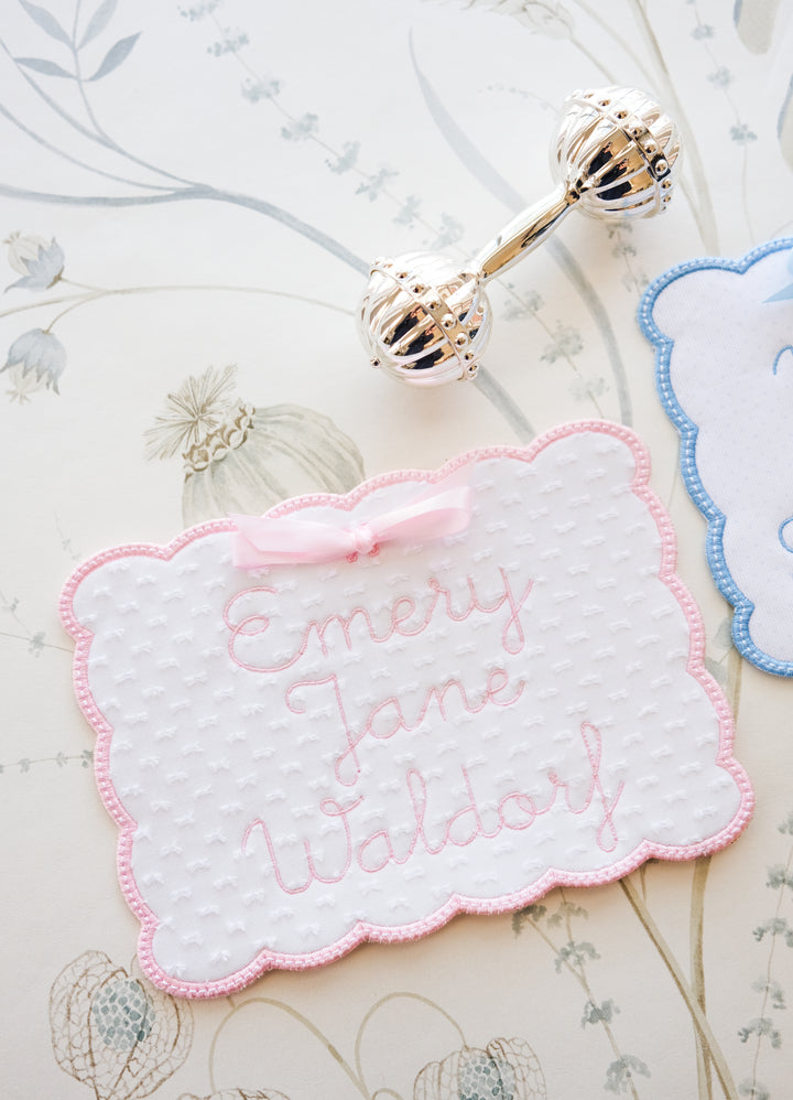 Newborn Name Announcement Sign