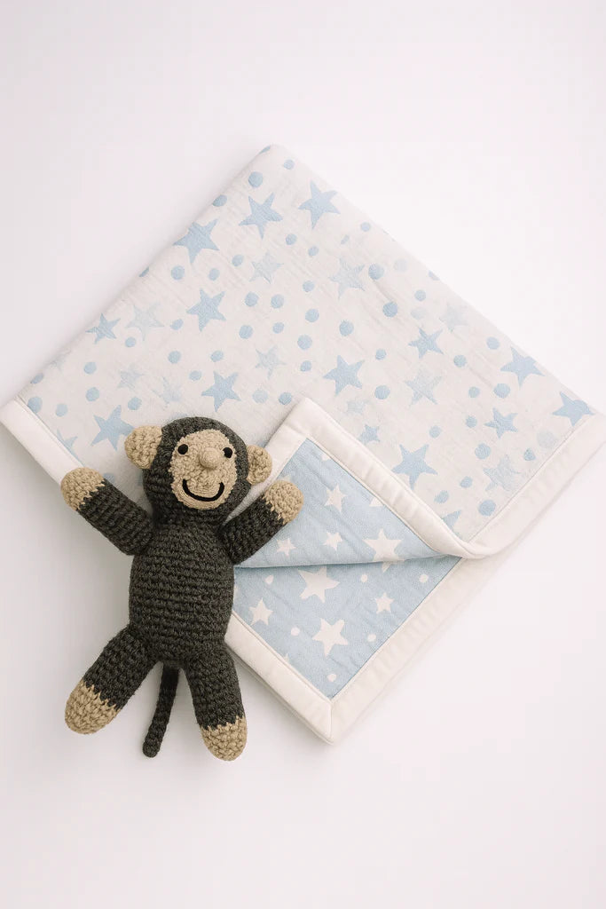Over the Moon Baby Blanket