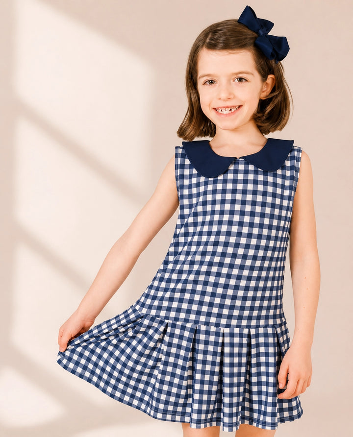 Gingham Game Day Dress