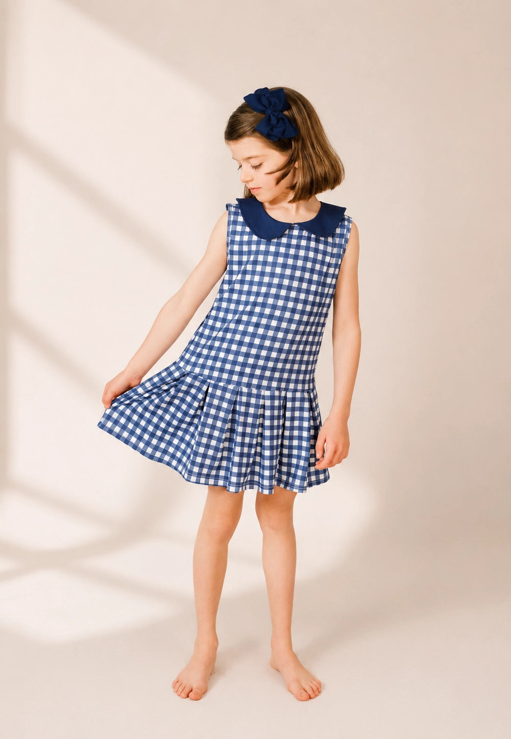 Gingham Game Day Dress