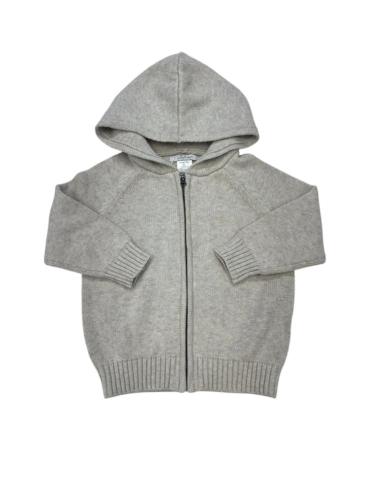 Classic Knit Zip Hoodie