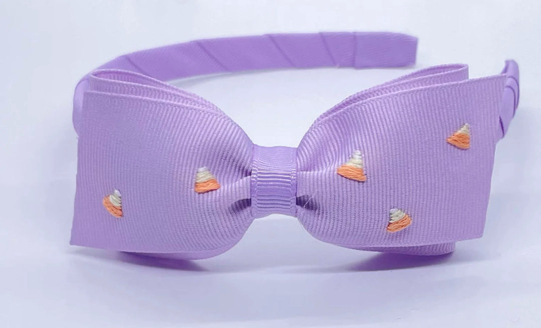 Halloween Hand Embroidered Headbands/Clips *PRE ORDER*