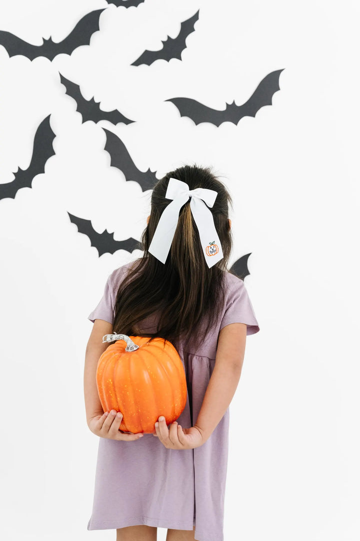 Hand Embroidered Halloween Bows *PRE ORDER*