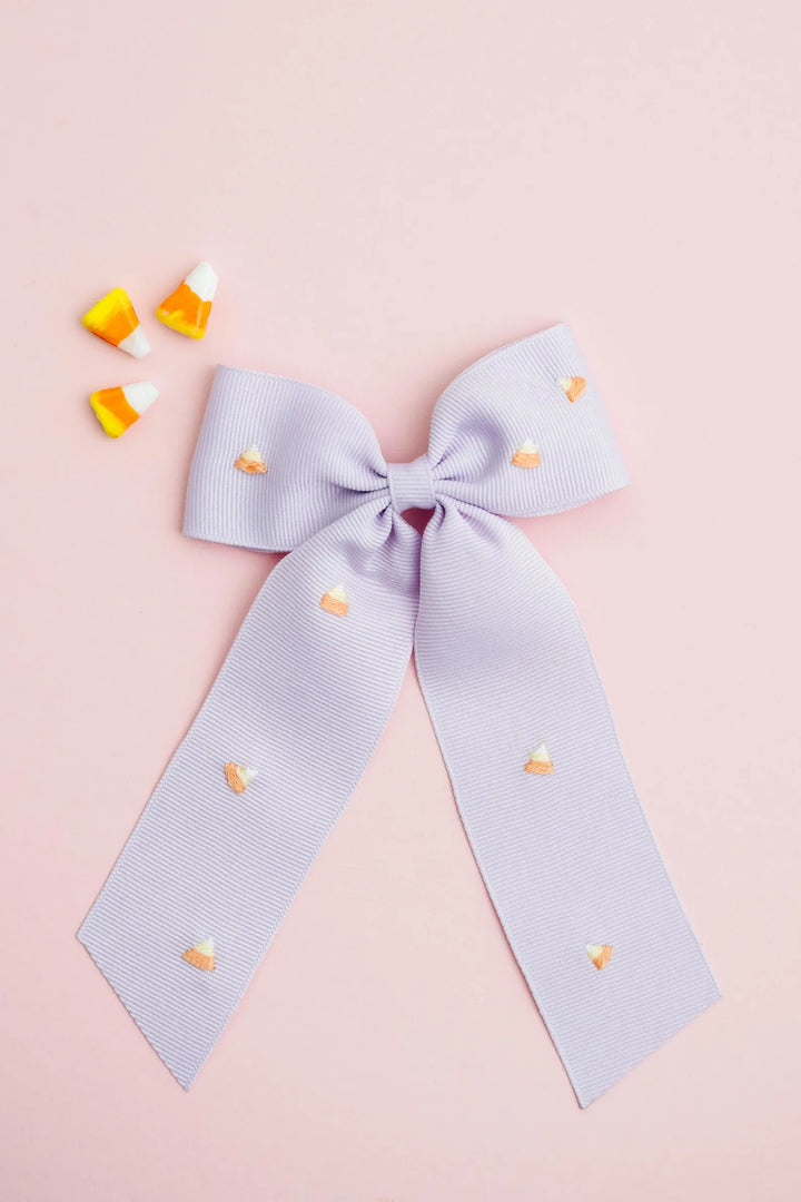 Hand Embroidered Halloween Bows *PRE ORDER*