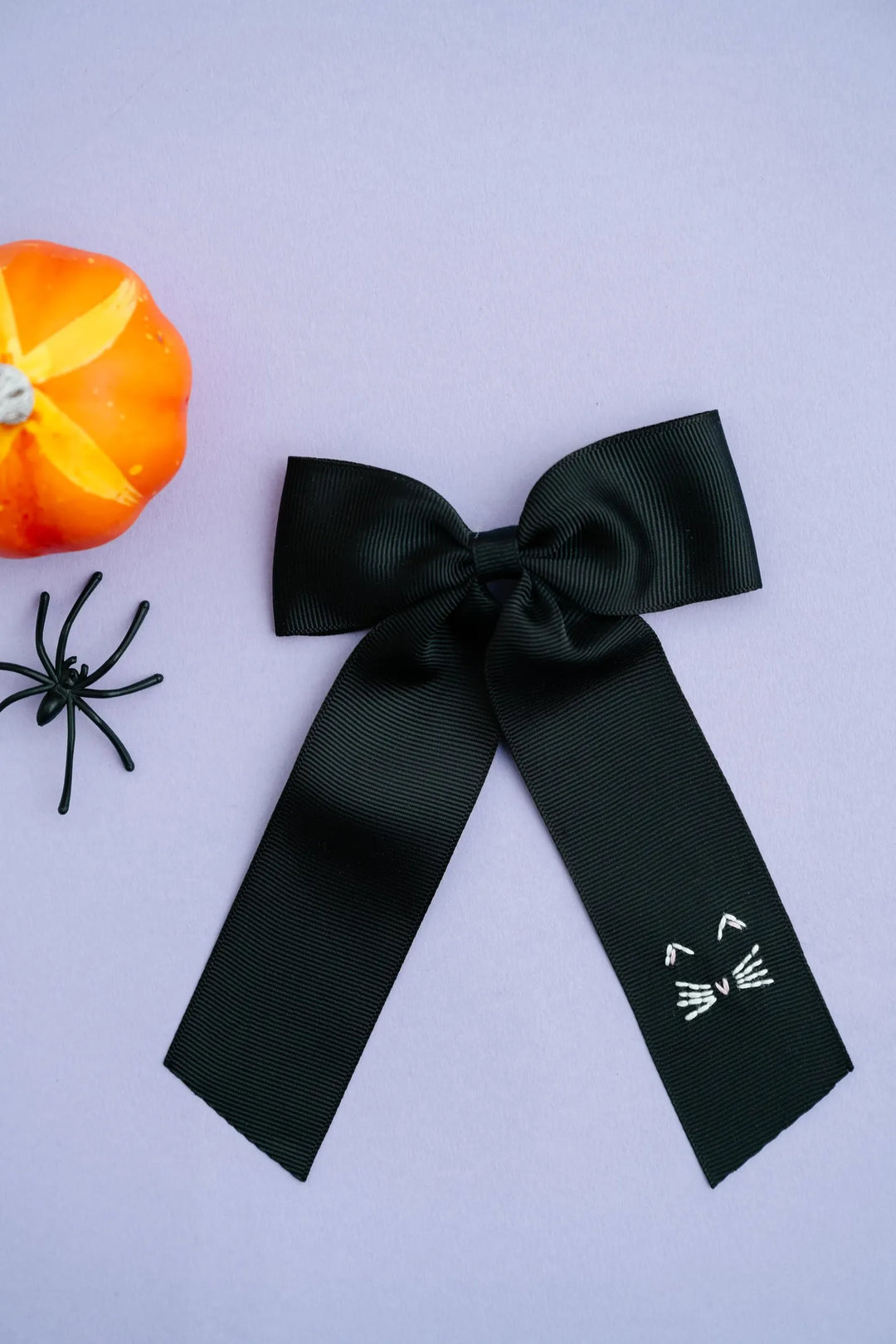 Hand Embroidered Halloween Bows *PRE ORDER*
