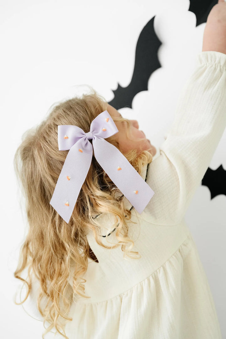 Hand Embroidered Halloween Bows *PRE ORDER*