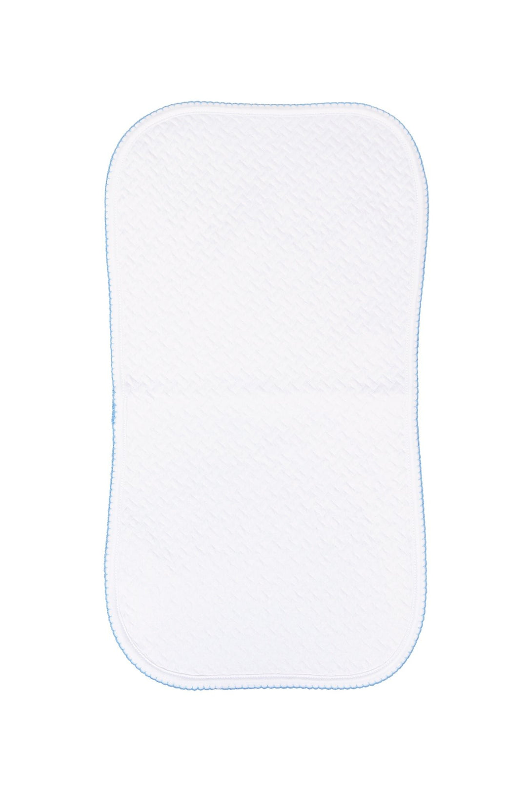 Basket Weave Baby Burp Cloth