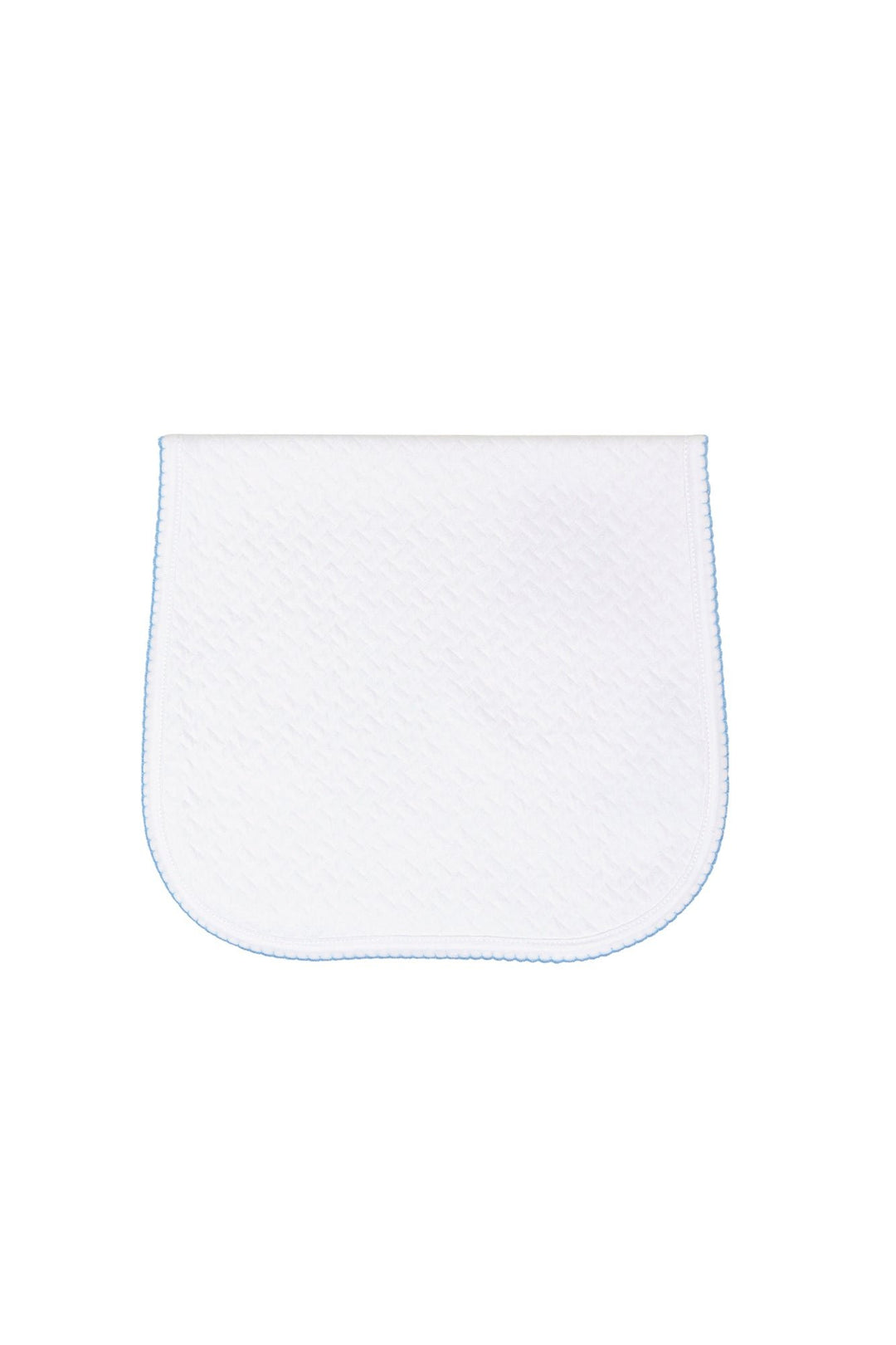 Basket Weave Baby Burp Cloth