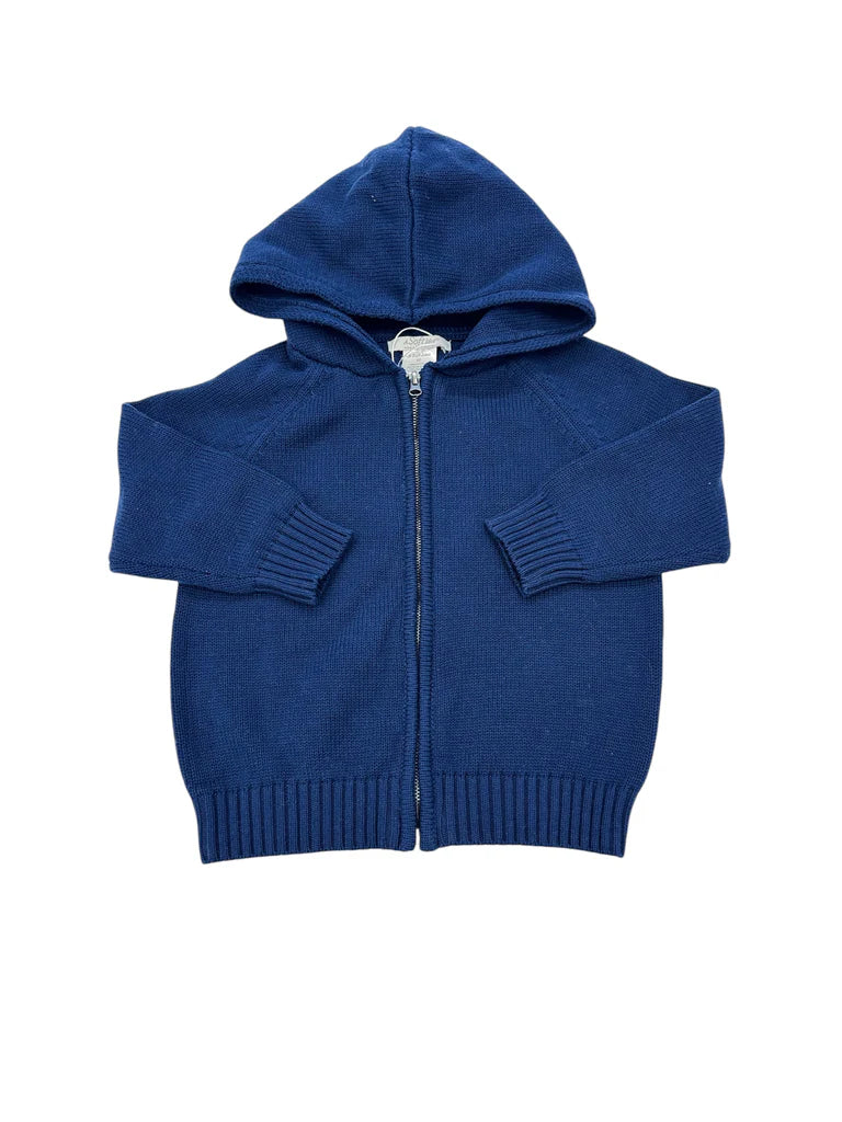 Classic Knit Zip Hoodie