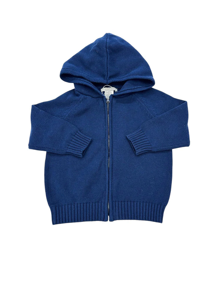 Classic Knit Zip Hoodie