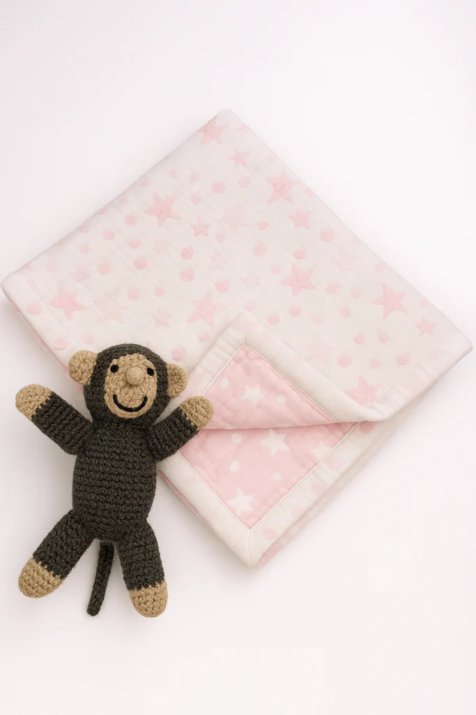 Over the Moon Baby Blanket
