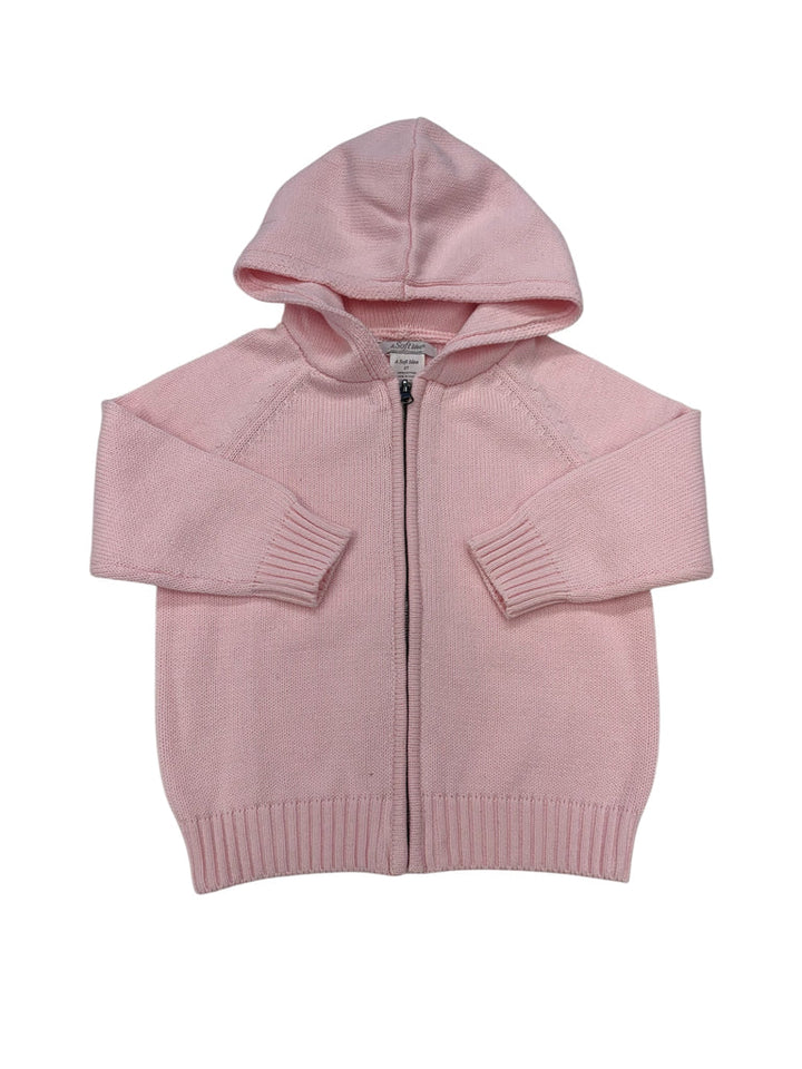Classic Knit Zip Hoodie