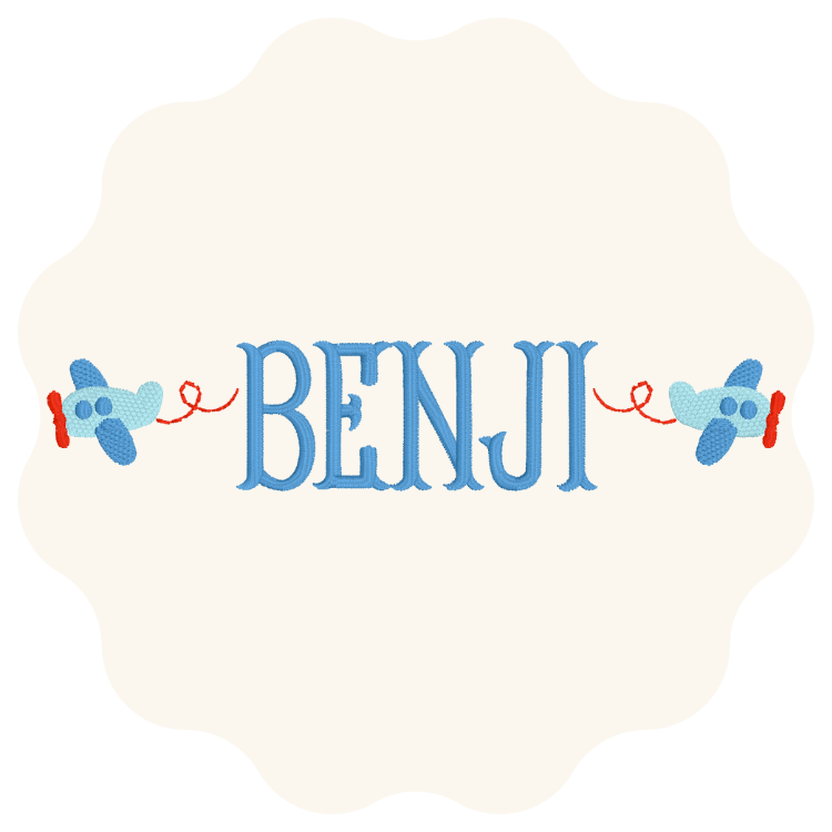 Boy Embroidery Options