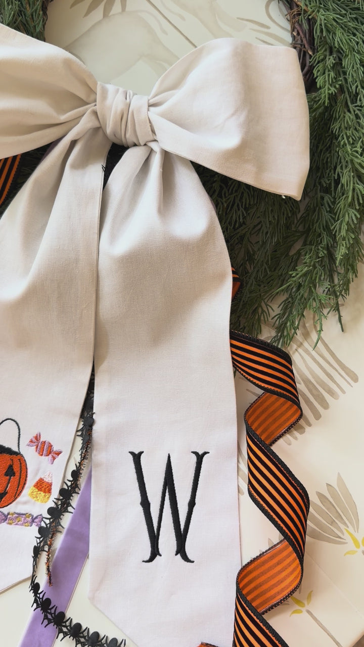 Heirloom Holiday Wreath Sash