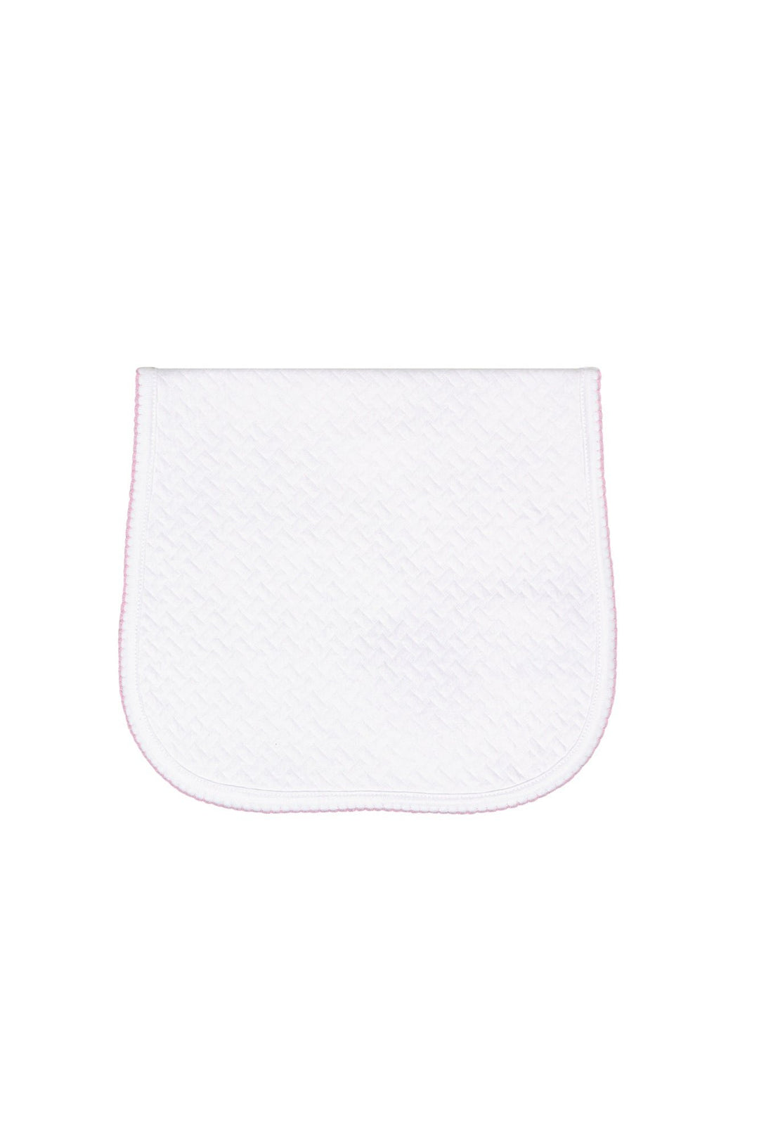 Basket Weave Baby Burp Cloth