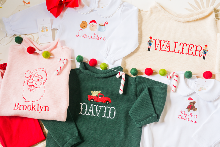 Girls Christmas Rollneck Sweater