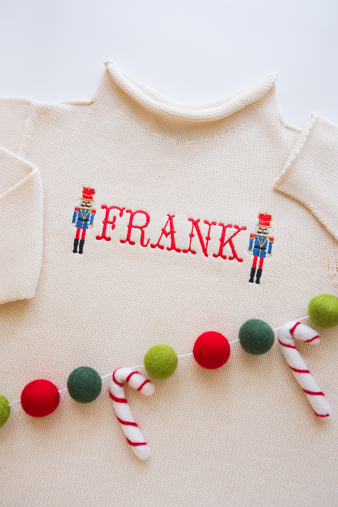 Boys Christmas Rollneck Sweater