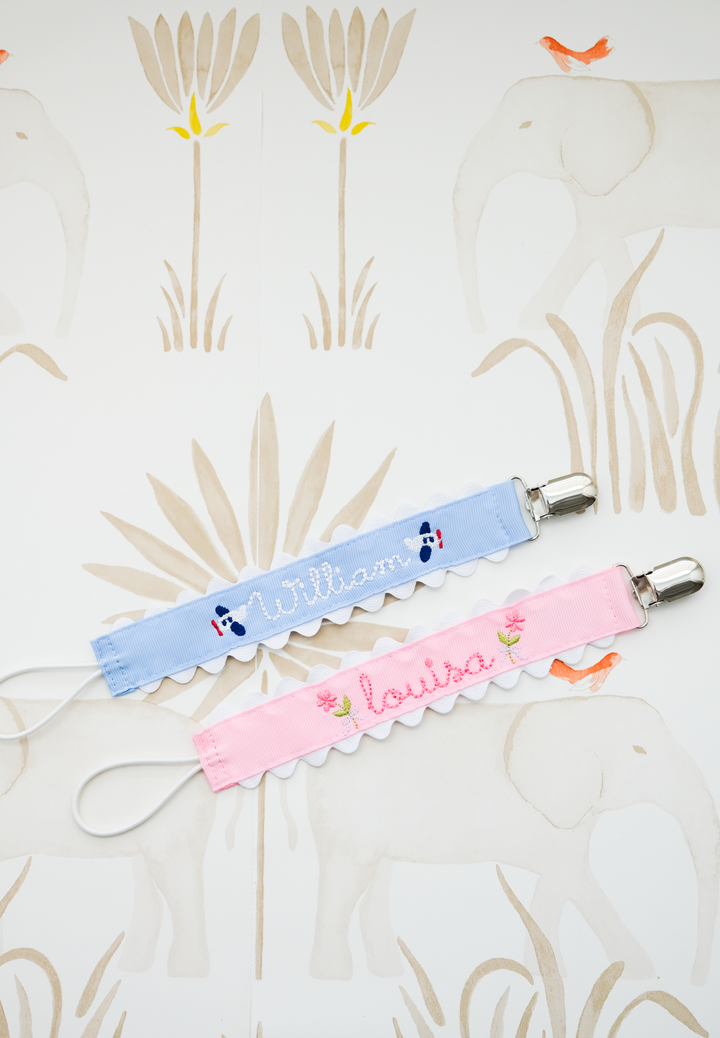 Personalized Pacifier Clip